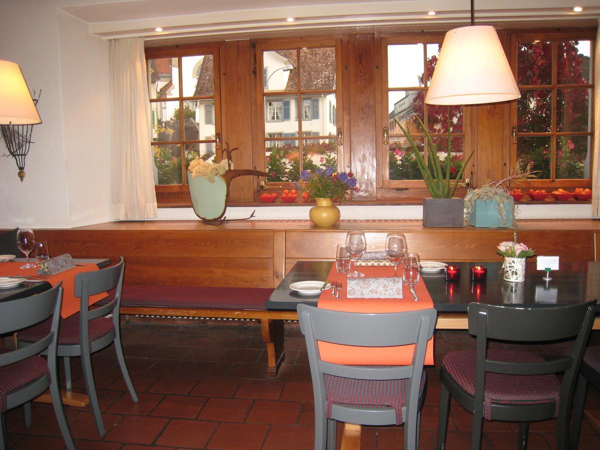Gasthaus Zum Trauben Weinfelden Exterior foto