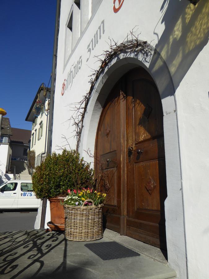 Gasthaus Zum Trauben Weinfelden Exterior foto