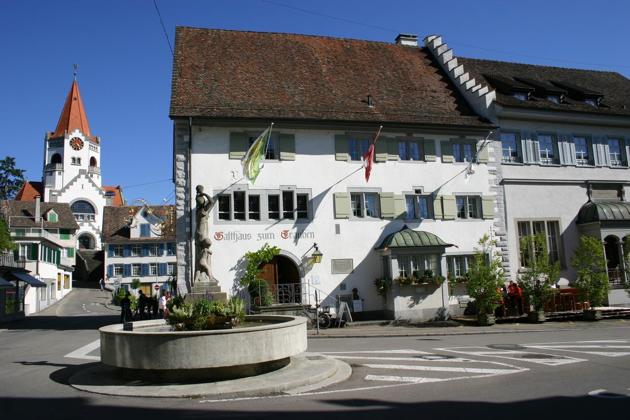 Gasthaus Zum Trauben Weinfelden Exterior foto