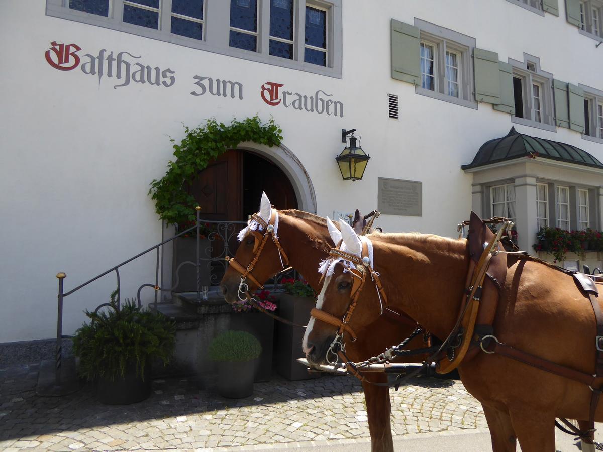 Gasthaus Zum Trauben Weinfelden Exterior foto